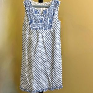 Vineyard Vines NWT Girls Medallion Vineyard Knit Shift Dress (14)